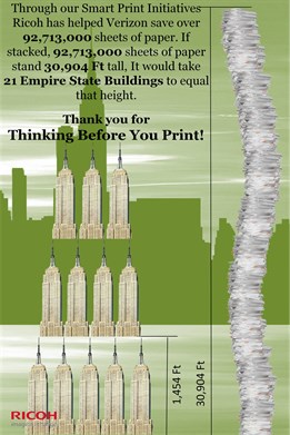 Paper Stack Poster 2013 Earth Day
