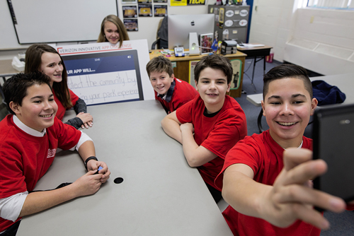 Earth Day spotlight: Middle schoolers invent app to clean up local parks Earth Day spotlight: Middle schoolers invent app to clean up local parks