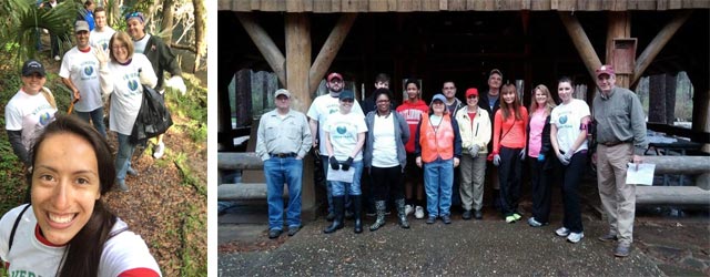 Earth Day event at Hillsborough River State Park, outside Tampa, Fla.