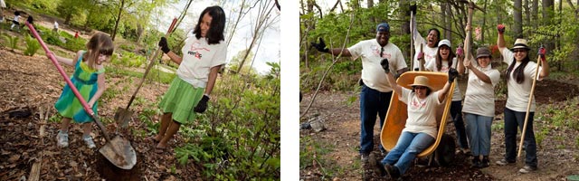 Earth Day Volunteers