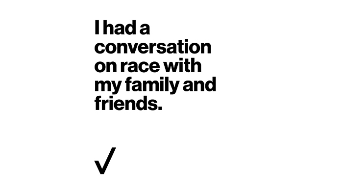 I had a conversation on race with my family and friends.