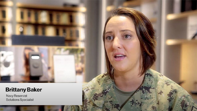 Veteran Voices: Brittany Baker | Verizon