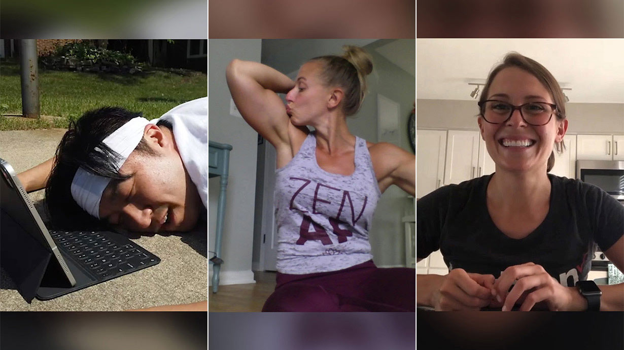 Get fit with a little help from your friends.