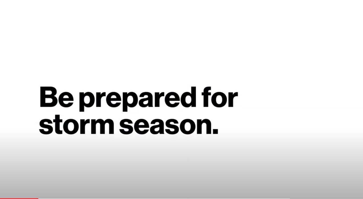 Tips for preparing for a storm