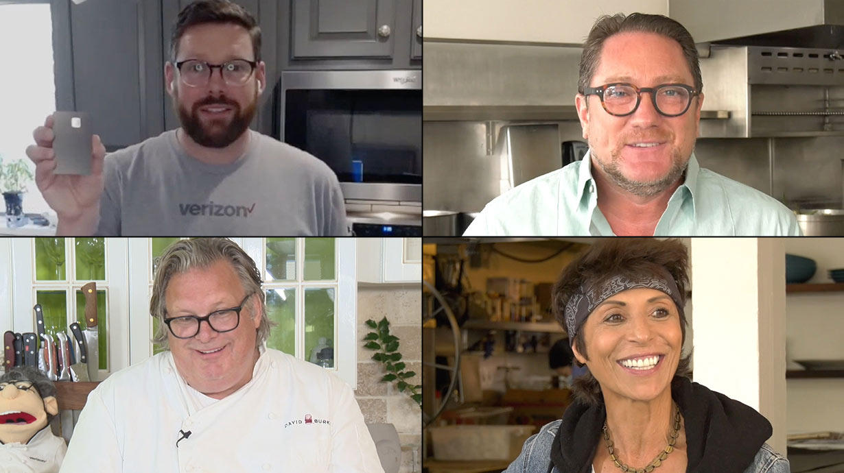 Jeremy catches up with chef and friends.