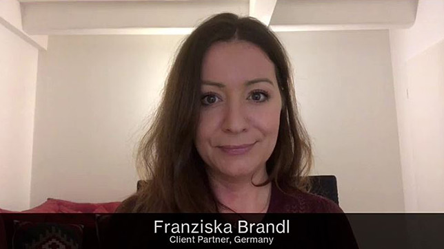 Hear from Franziska at Verizon!