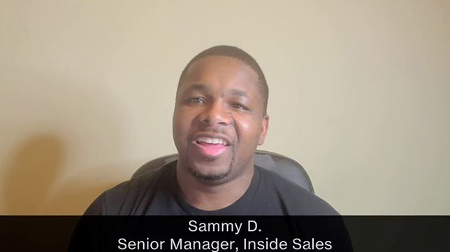 Sammy D. What is the single most rewarding aspect of being a part of our BOLD ERG?