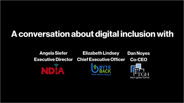 Accelerating America: Digital Inclusion Youtube Video