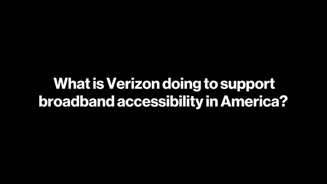 Accelerating America: Broadband Access Youtube Video