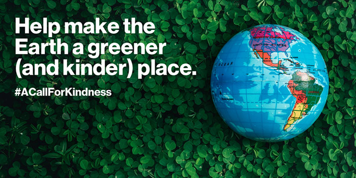 Help make the Earth a greener (and kinder) place.