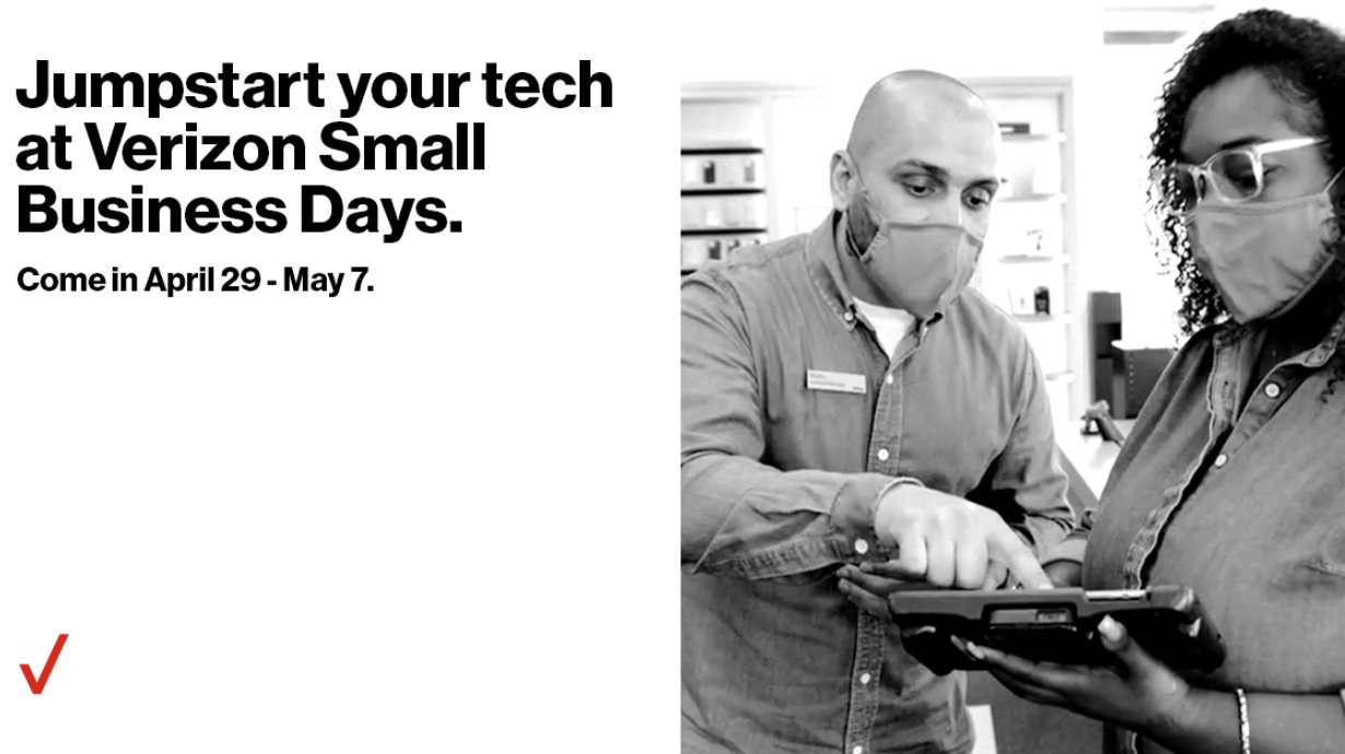 Verizon Launches Small Business Days Ahead Of National Small Business Week About Verizon