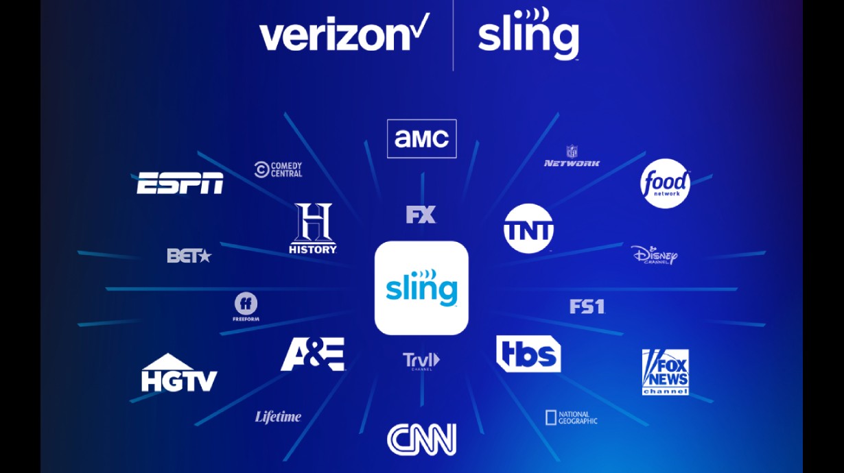 Verizon teams up with SLING TV to offer customers a smart way to stream  live TV, Featured News Story