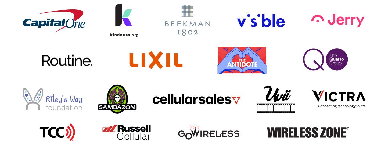 Capital One, Visible, Jerry, TCC, Wireless Zone, Victra, Lixil