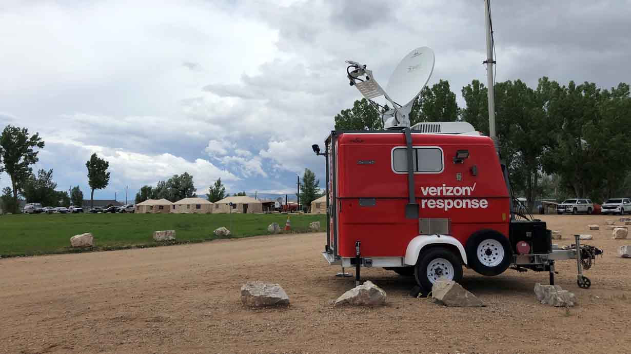 5. Deployment of Verizon Frontline Crisis Response Team