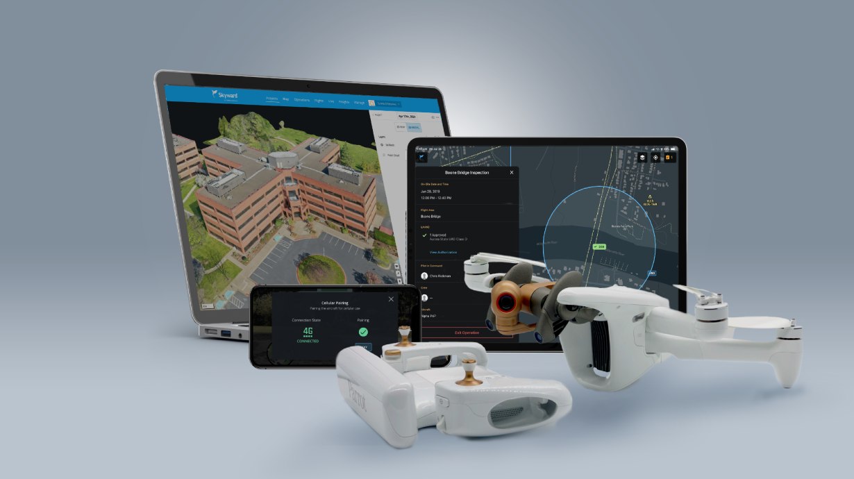Parrot, Verizon and Skyward bring first 4G LTE connected drone to the U.S.  market, Featured News Story
