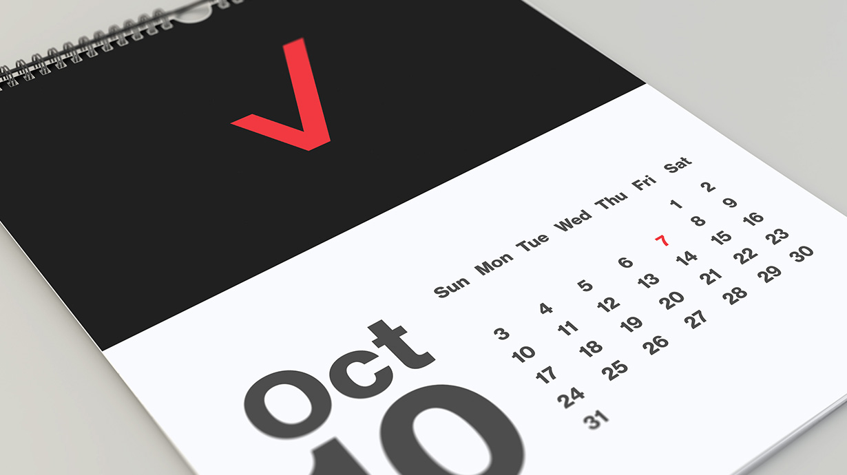Key October dates that you need to know.