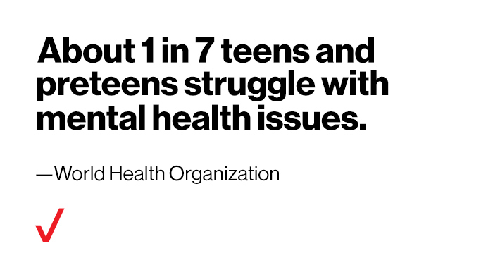 ‘About 1 In 7 Teens And Preteens Struggle With Mental Health Issues.’ By World Health Organization | Digital Wellbeing