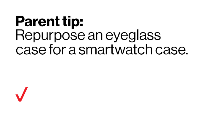 ‘Parent Tip: Repurpose An Eyeglass Case For A Smartwatch.’ | Gizmowatch