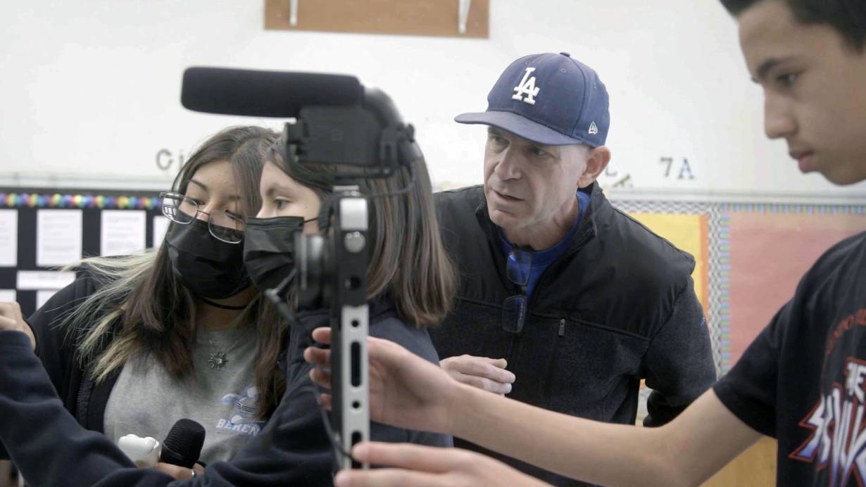 Action! Middle school students find their voices through film | Verizon Innovative Learning