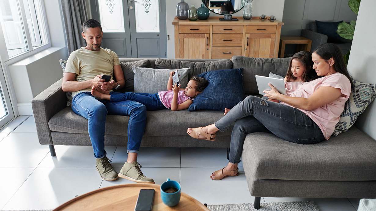 Family Enjoying The Benefits Of 5G Home Internet | 5G Vs. Wi-Fi