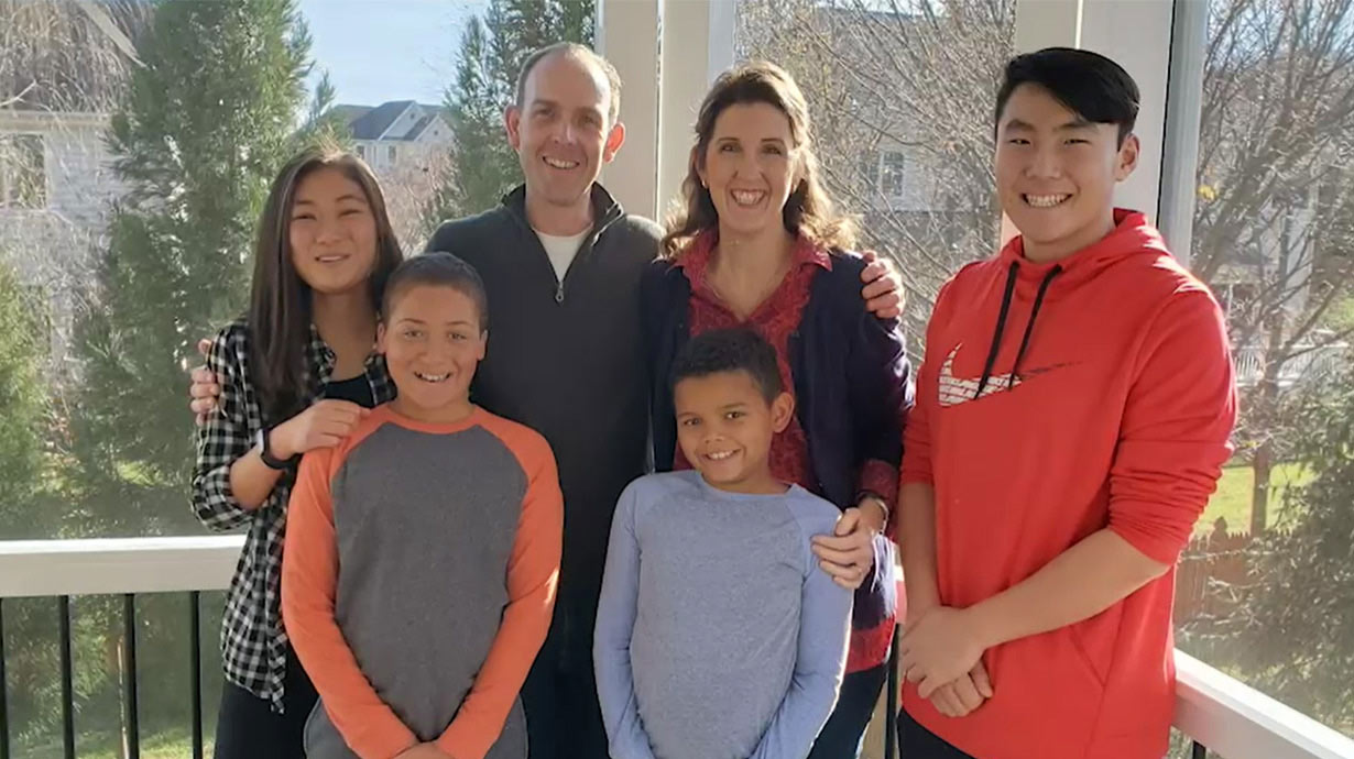 V Teamer Geoffrey Federmeier Shares his Family’s Journey of Adopting Four Children