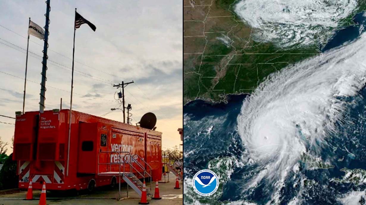 How Verizon is hard at work keeping customers and first responders connected during Hurricane Ian