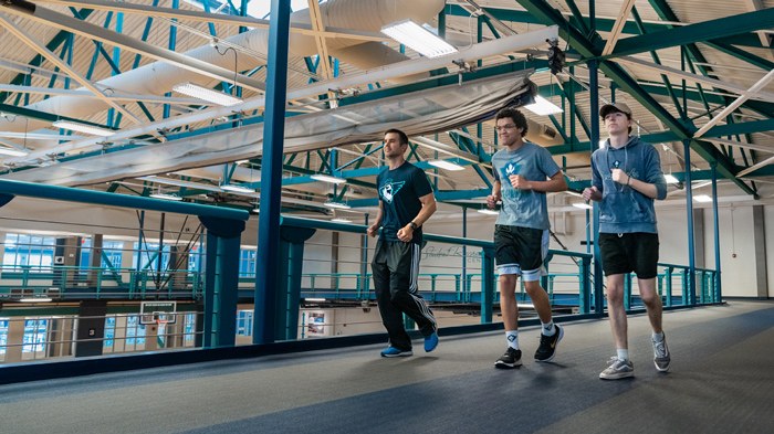 Dr. Ray Pastore And students In The Gaming And Esports Club Warm Up For A Workout Designed To Improve Gaming Performance At The UNCW Student Recreation Center In Wilmington, NC.| Professional Gamer