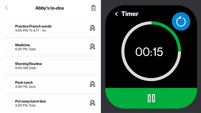 Gizmo Watch 3 To-Dos Morning Routine And Timer