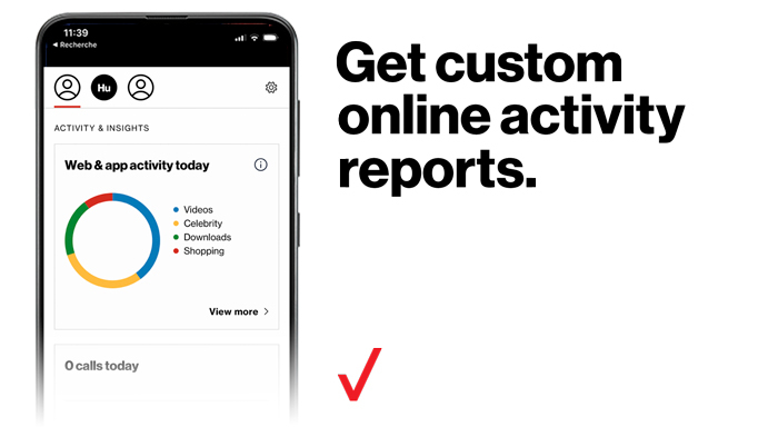 ‘Get Custom Online Activity Reports.’ | Manage Screen Time