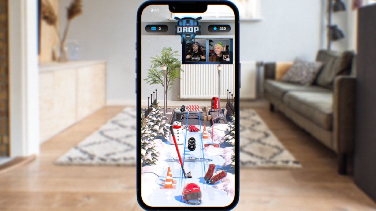 ESPN Edge and Verizon collaborate with NHL to launch The Drop AR Mini Games News Release Verizon