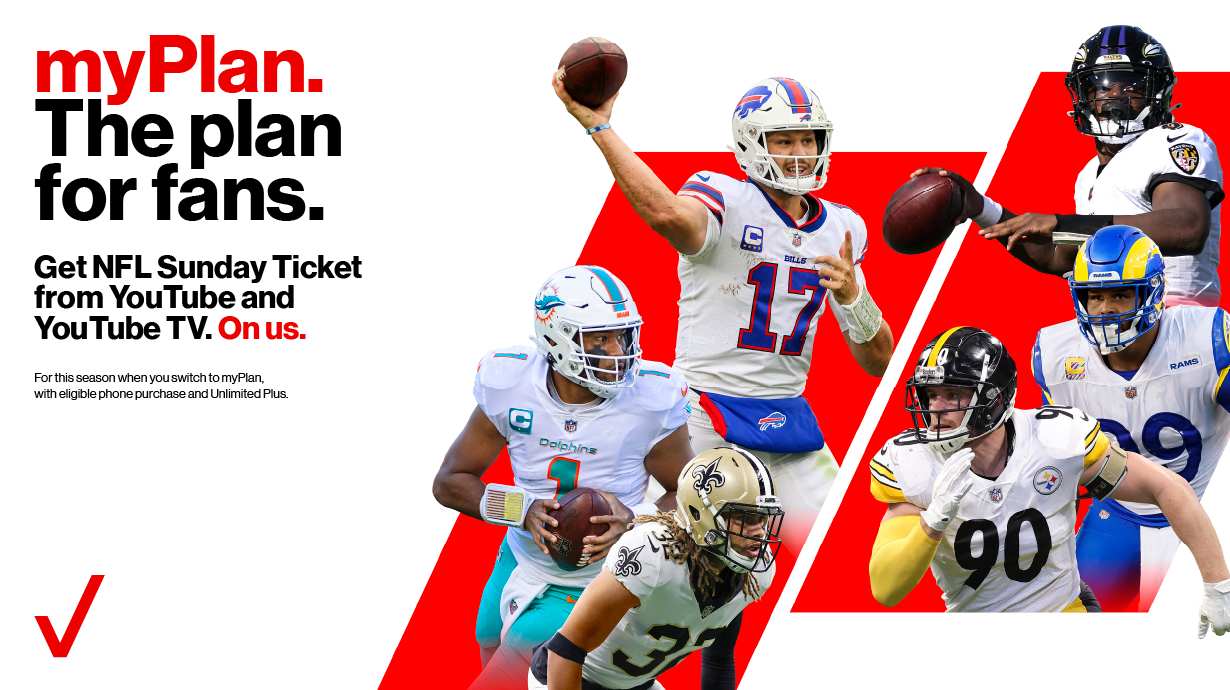 In the stadium, at home, or on-the-go, Verizon has NFL fans covered for the 2023 season News Release Verizon