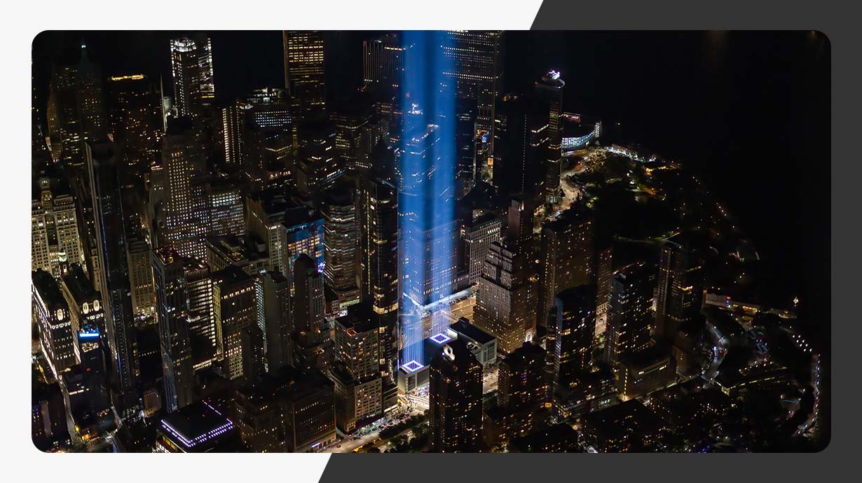 Commemorating the 22nd anniversary of September 11th