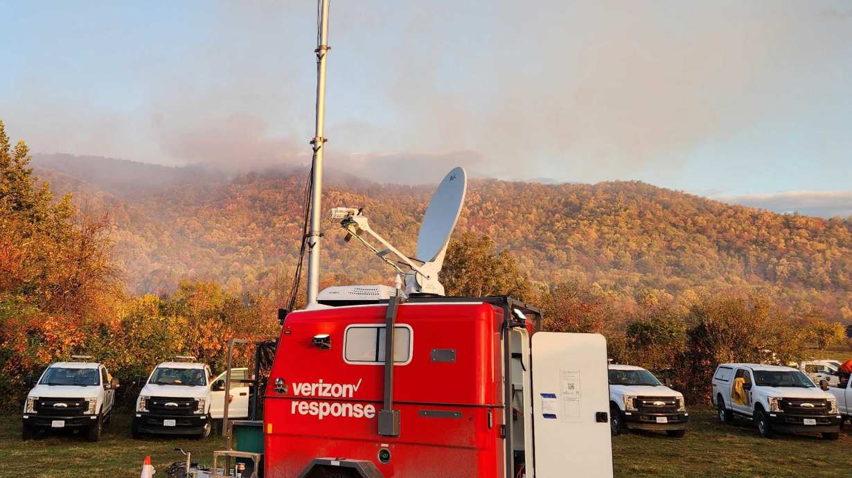 Verizon Frontline Quaker Run Fire Response