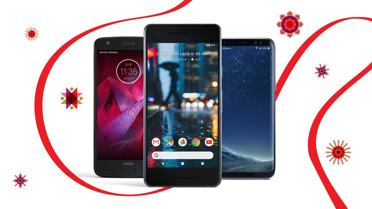 Google Pixel 2, Samsung Galaxy S8, Moto Z2 Force, and more this Black Friday at Verizon