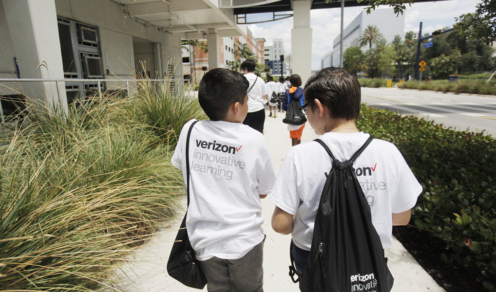 Image of Verizon Innovative Learning Students