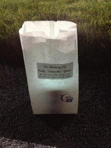 Luminary at Benton County Relay for Life