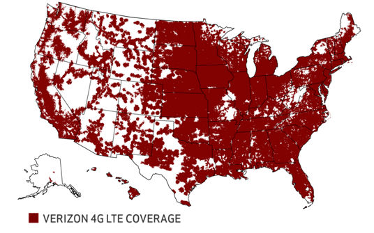 Verizon 4G LTE network