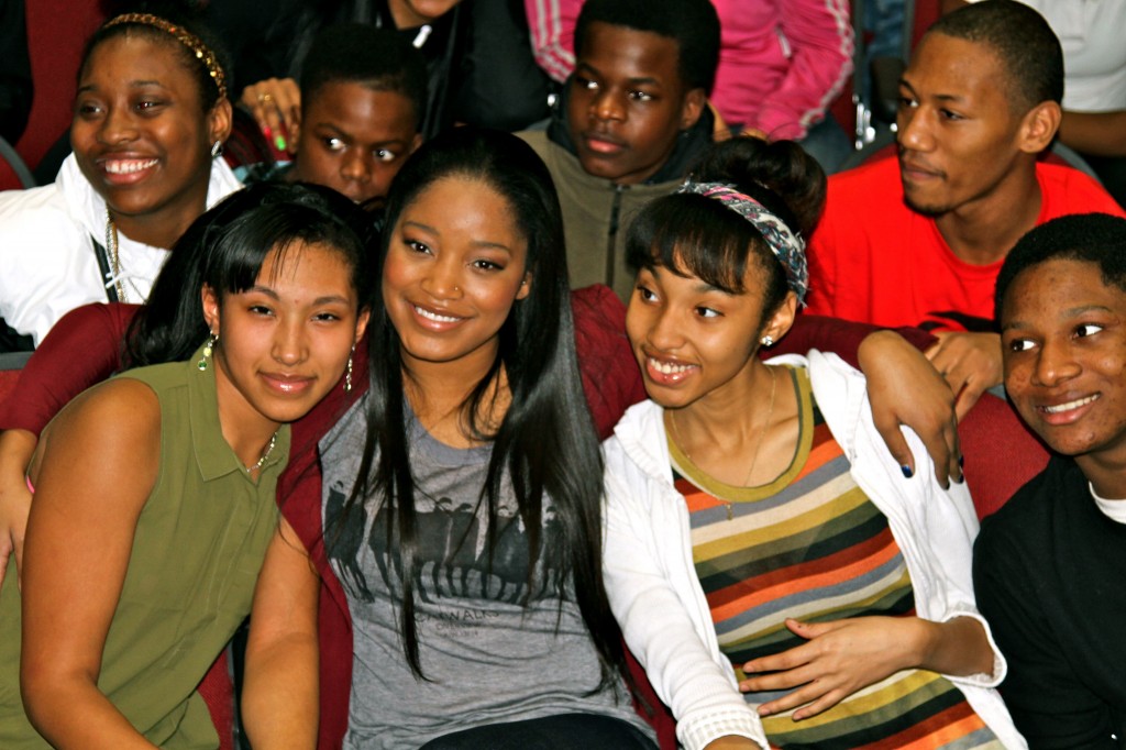 keke palmer corliss high school 2