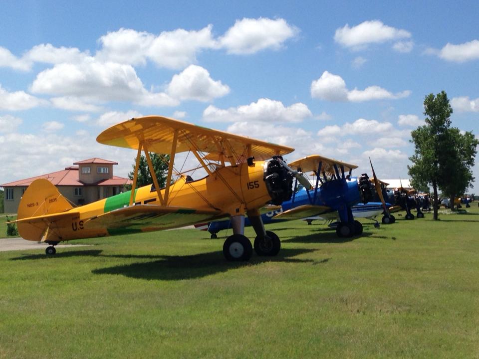 Stearman-Biplanes