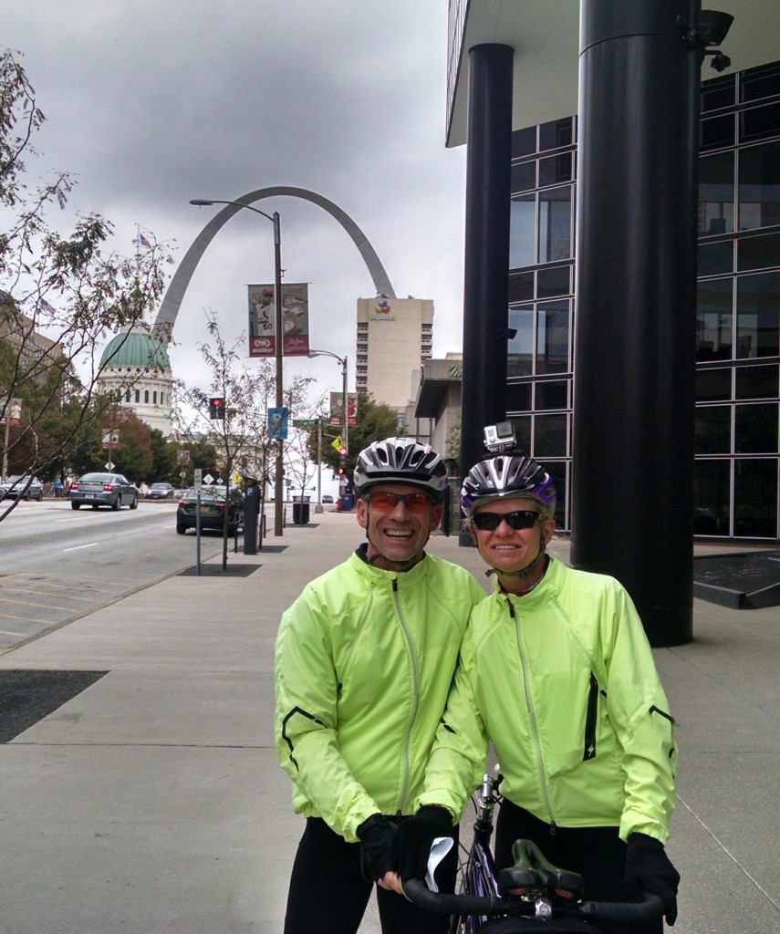 Peter and Tracy Flucke, founders of We Bike, etc. are currently more than halfway through a 3,500-mile cross-country adventure on a tandem bicycle