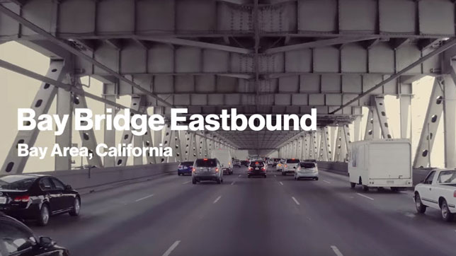 Image of the Bay Bridge Eastboard