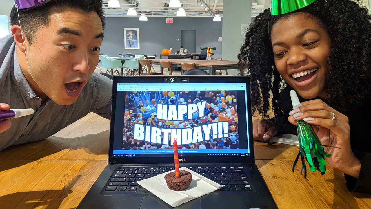 Go internet. It’s your birthday.