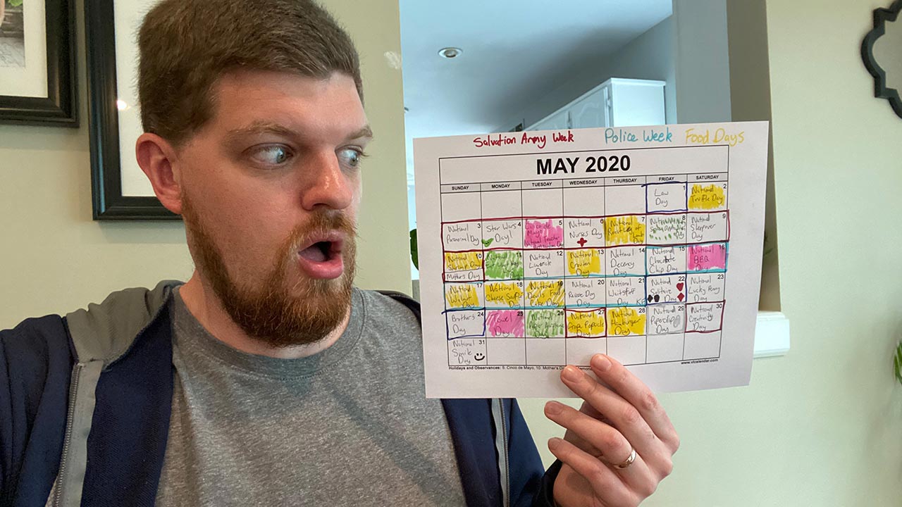 It’s a busy May.