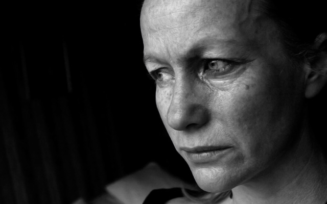 Face of domestic violence