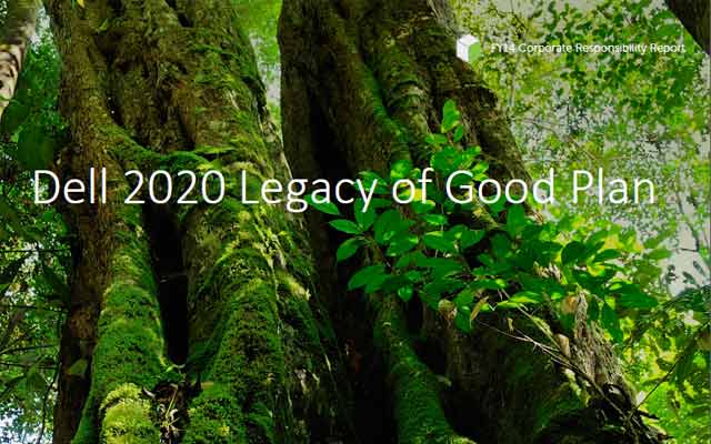 Dell 2020 Legacy of Good Plan