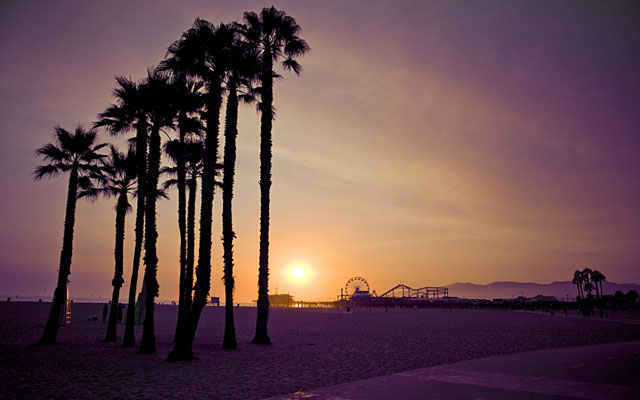 Santa Monica sunset