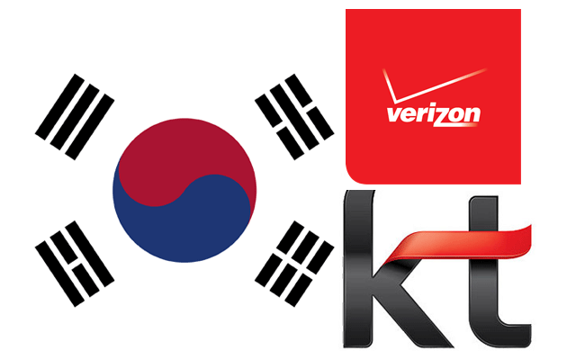 Verizon KT and South Korea