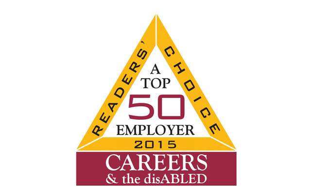 Careers and the disABLED Top 50 Employer list