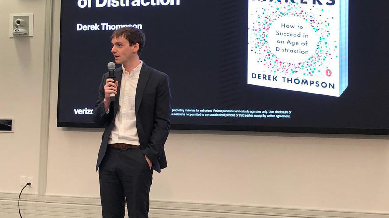Atlantic Senior Editor Derek Thompson