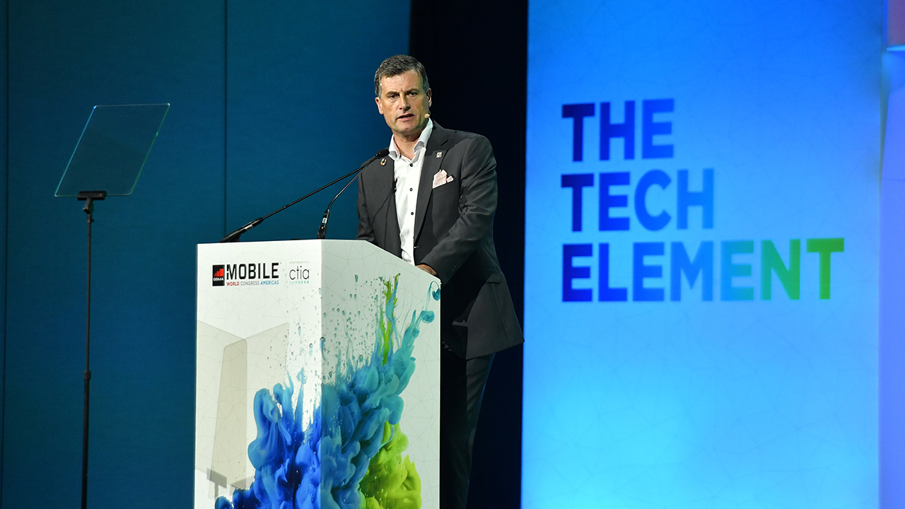 Photo of Ronan Dunne at MWCA